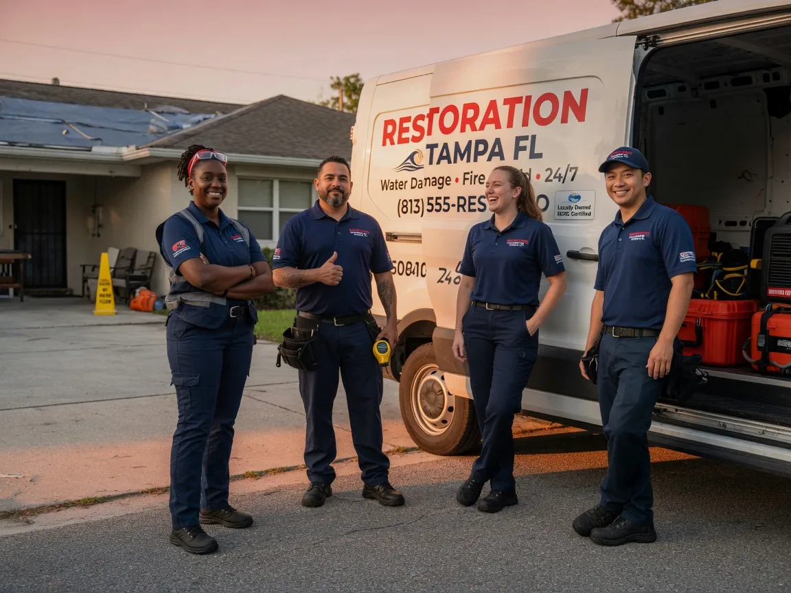 Water Damage Restoration company in Tatamy, PA